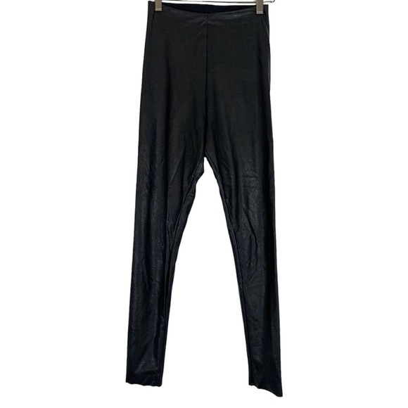 Commando Perfect Control High Waist Faux Leather Leggings Size Small - Picture 5 of 10